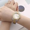 Roman Numeral Diamond Women's Quartz Watch - Fashionable New Design
