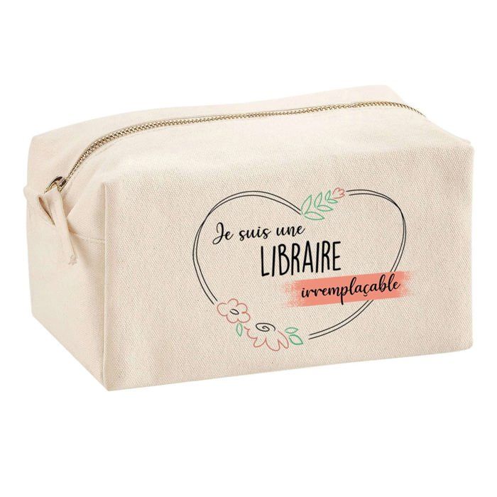 Multifunction Pouch Irreplaceable Bookseller Birthday Christmas Gift Colleague Departure Retirement | School Pencil Case Office Supplies