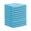 10 pz 30x30cm Asciugamani per Pulizia in Microfibra ad Alte Prestazioni Panni in Microfibra Senza Pelucchi ad Alta Assorbenza