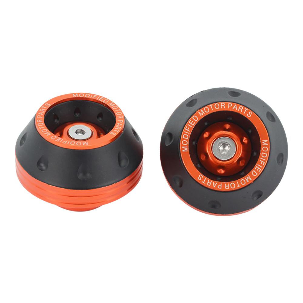 2Pcs Universal Motorcycle Wheel Protection Crash Pad Motorbike Crash Protectors Alloy Motocross Falling Front Fork Slider Cups