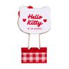 Sanrio Double Set of Hello ABS and 615366 Clips, 3, Kitty, Steel,