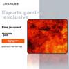 Mouse Pad, Suave para FPS, Textura Aleatória Superfície Fina Jacquard Mouse Pad, Tamanho Grande com Bordas Travadas, Tapete para Mesa de Computador, Lanterna, 480*400*5mm