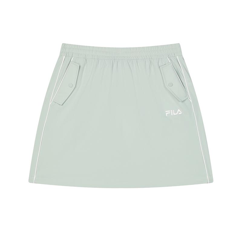 

New FILA ORIGINALE SS24 Casual Short Skirts Women s Haze Gray F11W429306FGY 165/66A/M