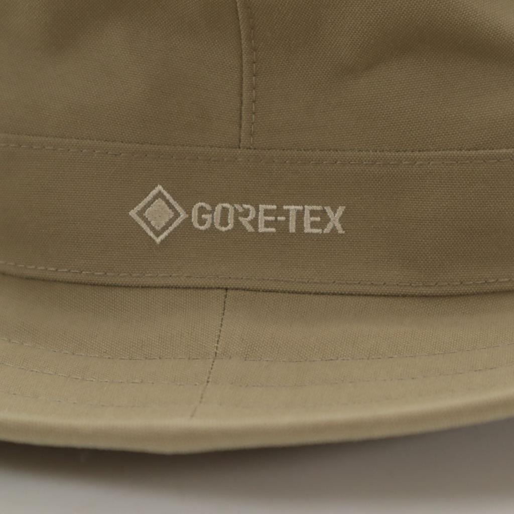 unused THE NORTH FACE hat S khaki GORE-TEX NN41912 Outdoor Waterproof Hat Men's Used