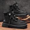 Martin Boots Winter New Wear-resistant Boots British Casual Shoes Rhubarb Boots