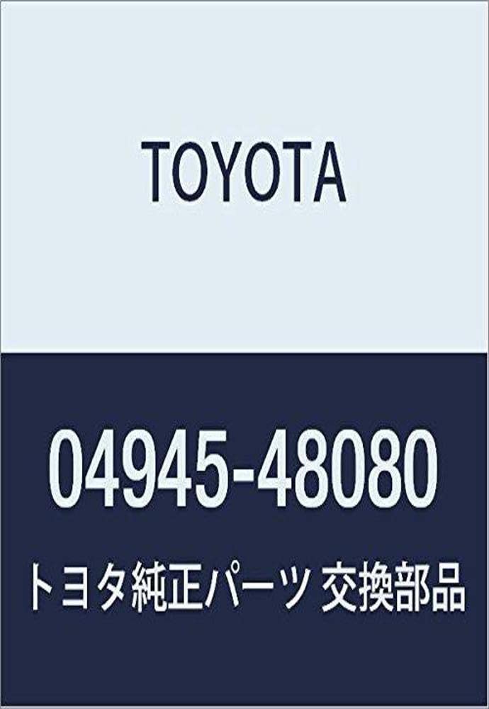 

Оригинальные детали TOYOTA Комплект прокладок FR Harrier Harrier HV Номер детали Anti-Squeal 04945-48080