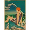 Retro Japan Reiseplakat: Sushi-Restaurant und Izakaya-Szenerie