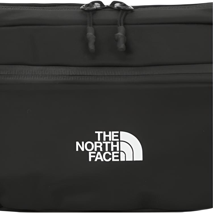 The North Face 2.7L Sport Minimalist Versatile Waist Bag Outdoor Unisex Waist Bag Black NN2PR20A