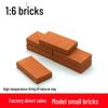 1:6 Scale Mini Brick House DIY Building Set - Miniature Simulation Landscape Toy