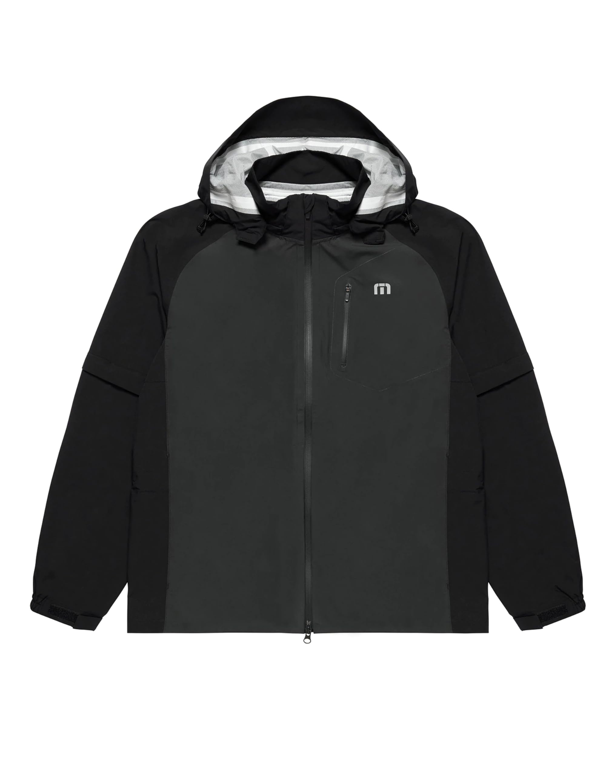 

Setup Rainwear Golf 7AF070 Black L [Travis Matthew] Men s (Water Repellent, Stretchy, Breathable) / / чорний