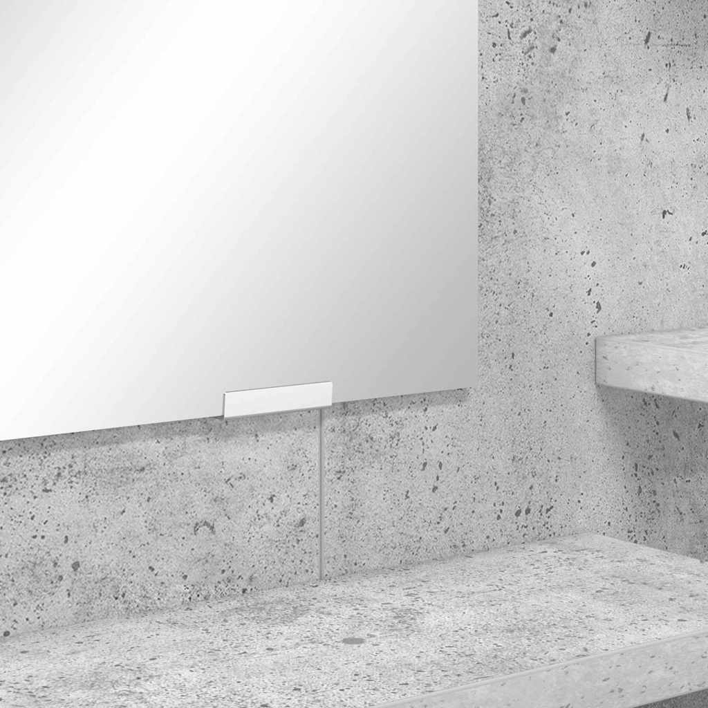 Bedroom Dressing Tables Concrete Grey 80 x 39.6 x 135 cm