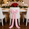 Festive Decorative Red And Butterfly Wedding Chair Bow Ties For Chair Back Embellishment Cat Stained Glass