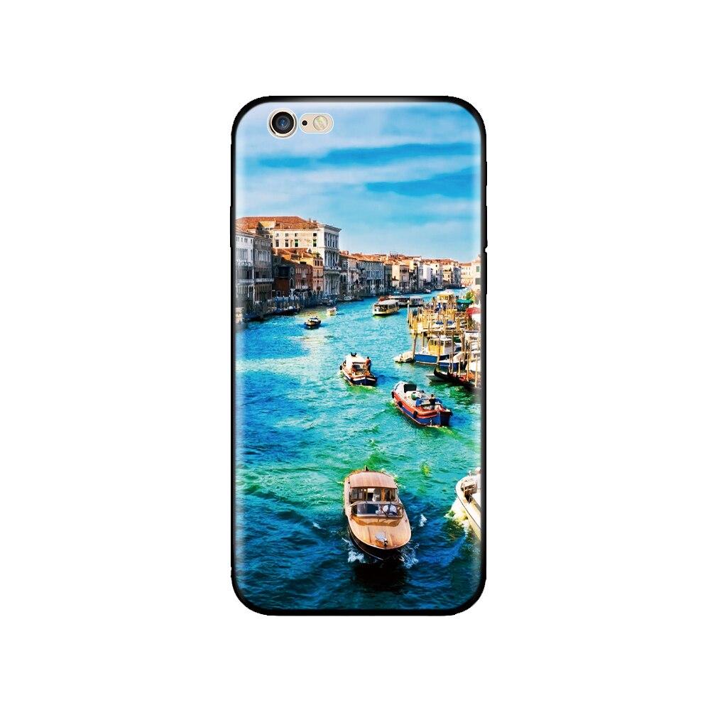 For Iphone 5s 5 S Se 2016 4.0" Case Silicon Soft Phone Cover On Apple iPhone 6s 6 S Plus Funda Coque Shell Bumper Black Tpu Case