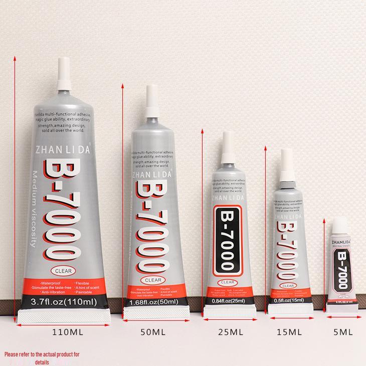 B7000 Self-Adhesive Needle Glue for DIY, Diamond Painting, Phone Screens, and Jewelry.