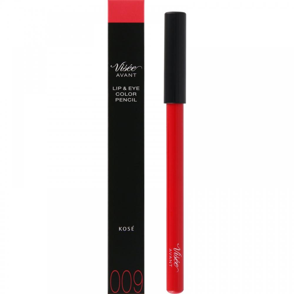 Kose Visee Avan Lip   Eye Color Pencil 009 Tomato 1.2g