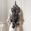 Scarf women's winter explosion imitation cashmere student warm scarf fashionable versatile shawl