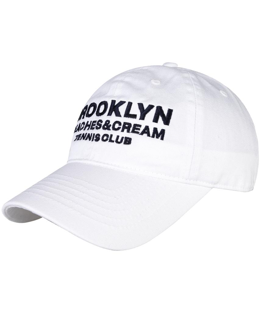 Bichiseuaenkeulim Brooklyn Tennis Club Ball Cap-White