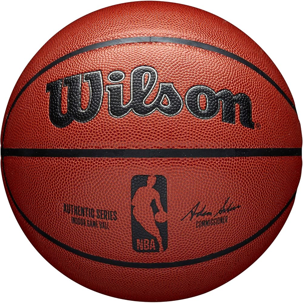 Wilson NBA Authentic WTB7100XB07 Indoor Basketball Size 7 24.5cm Brown