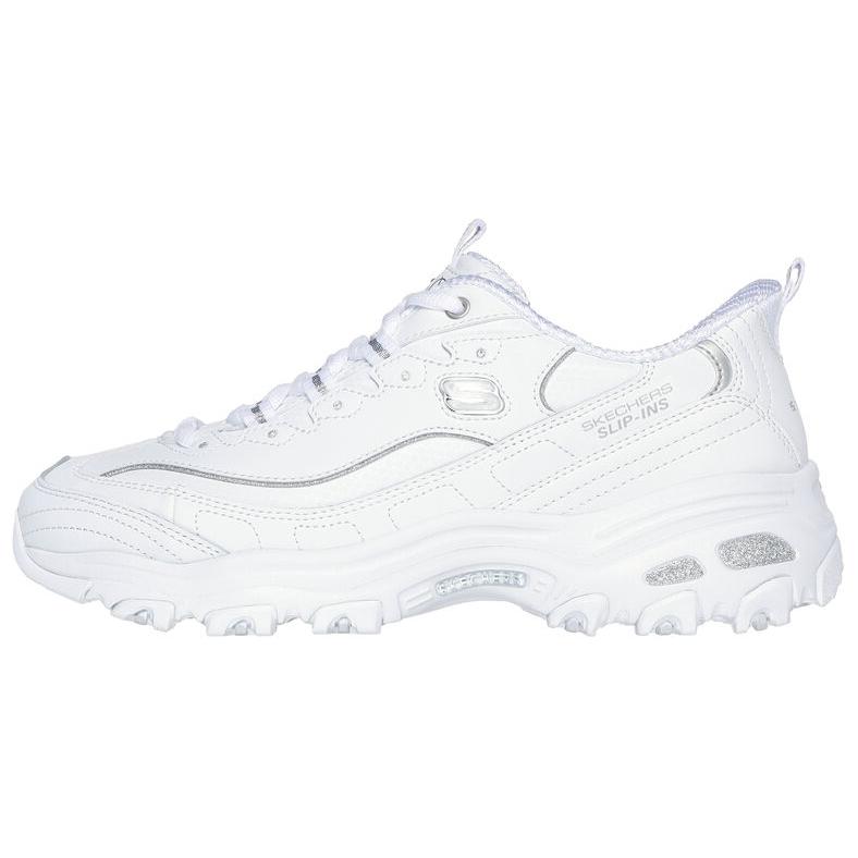 Skechers DLites 1.0 Winning Choice Comfortable Soft Low-Top Casual Shoes Women sneaker White 150541-WSL 35