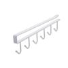 Household Convenience 6 Hooks Multifu Cup Holder Hang Cabinet Under Shelf Rack Metal Cupboard Cabinet Storage Organiser Racks