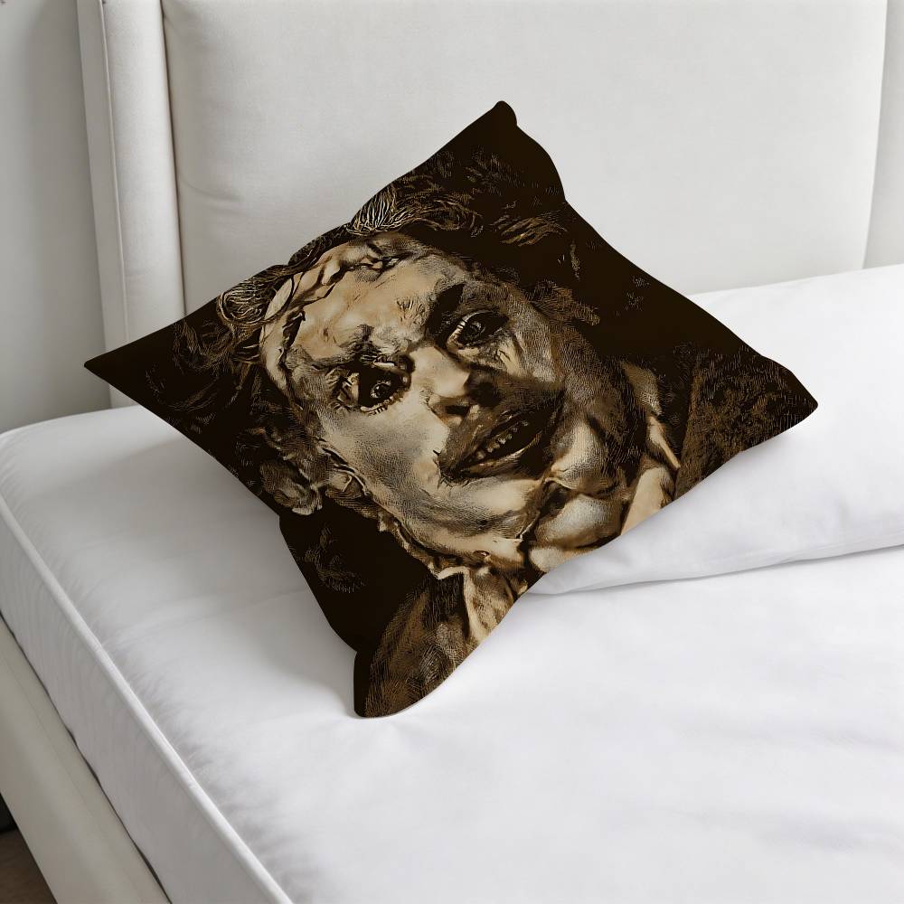 SSaw Horror MMassacre Cool Printed Pillowcase Soft Polyester Pillow Cover Home Bedding Decor Print Gift No Pillow Core