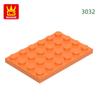 Non-Toxic 31Pcs/Lot 3032 4X6 Basic Plate Board Building Blocks Moc Parts Compatible With Bricks Educational Children'S Toys Gift Box