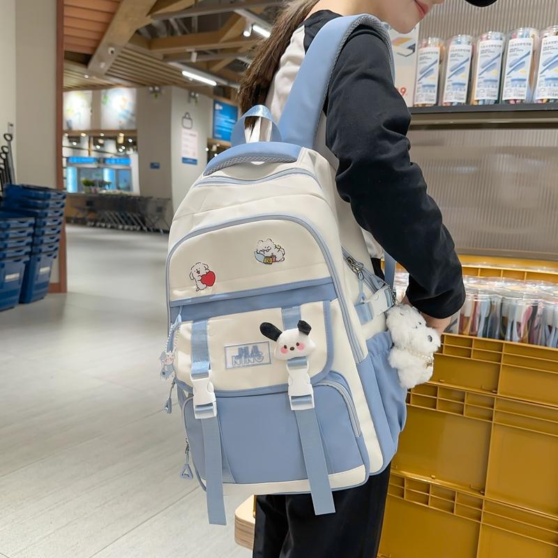 Junior School Bag Women's Large Capacity Lightweight Backpack