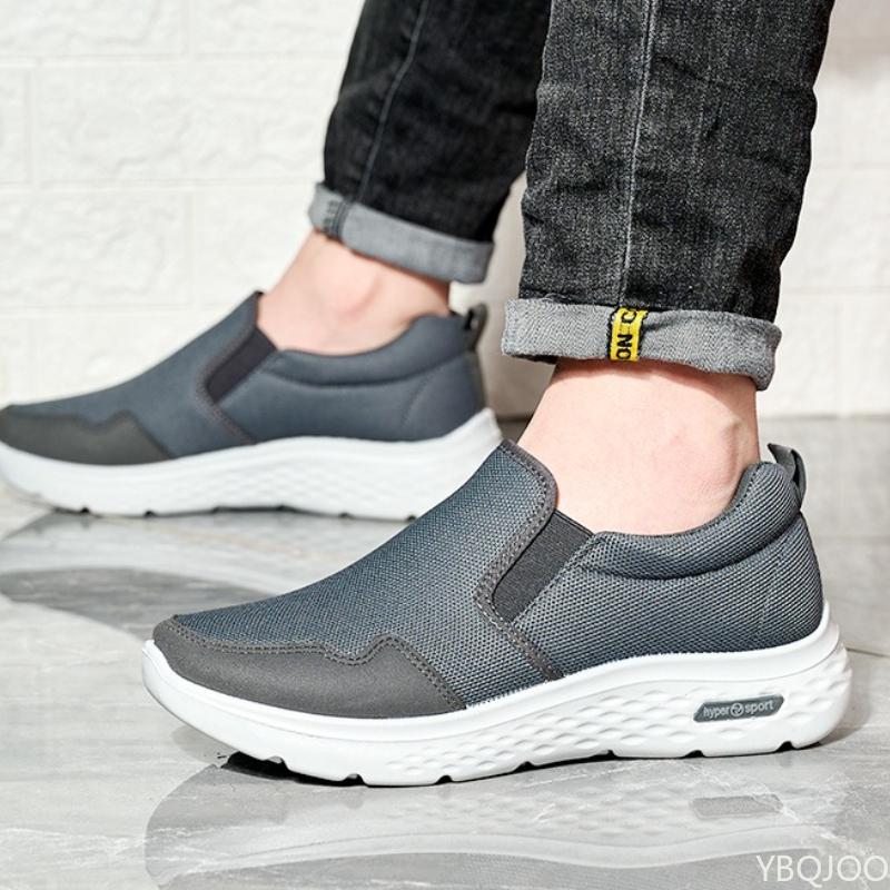 Large Size Autumn Fashion New Item Breathable Casual Comfortable Men's Shoes Versatile Lightweight Flat Shoes Sports Men's Shoes