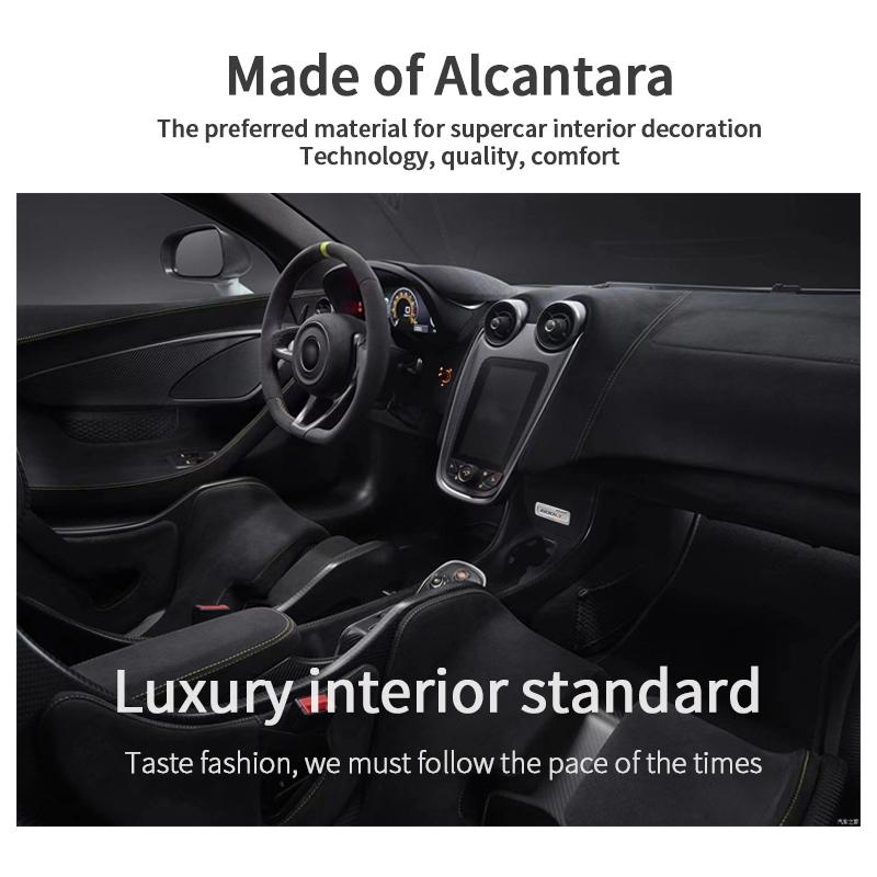 For BMW G20 F40 G28 G23 1 3 4 Series Z4 G29 Made of Alcantara Wrap Gear Shift Knob Cover Trim Car Accessories Made of Alcantara