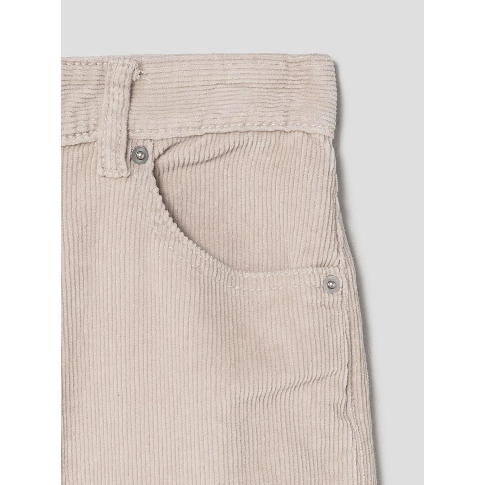 8SECONDS Corduroy Long Straight Pants Ivory