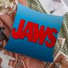 Classic J-Jaws Thriller Movie Cushion Cover Pillow Cover Decor Pillowcase Printed Cushion Case For Couch