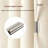 Magnetic Curtain Clips Easy Use Drill Free Curtain Fasteners for Bedroom Living Room Home Decor Strong Magnetic Tiebacks