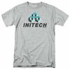 Office Space Initech Logo T Shirt Mens Licensed Comedy Movie Tee Sport Gray
