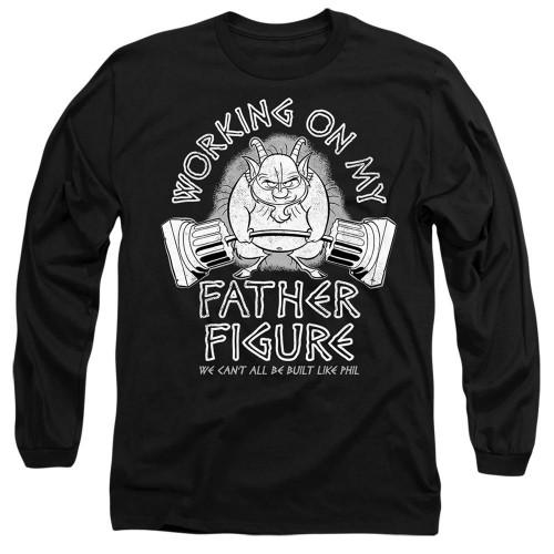 Disney Unisex Adult Hercules Phil Working On My Father Long-Sleeved T-Shirt