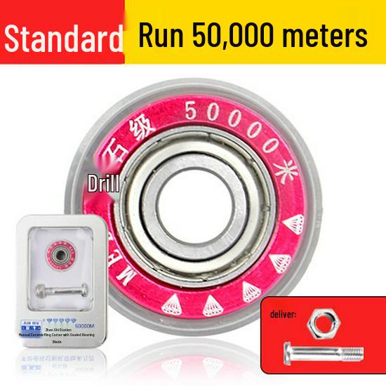 High-Quality Manual Glass & Tile Cutter Set with Alloy Push Knife Wheel Accessories