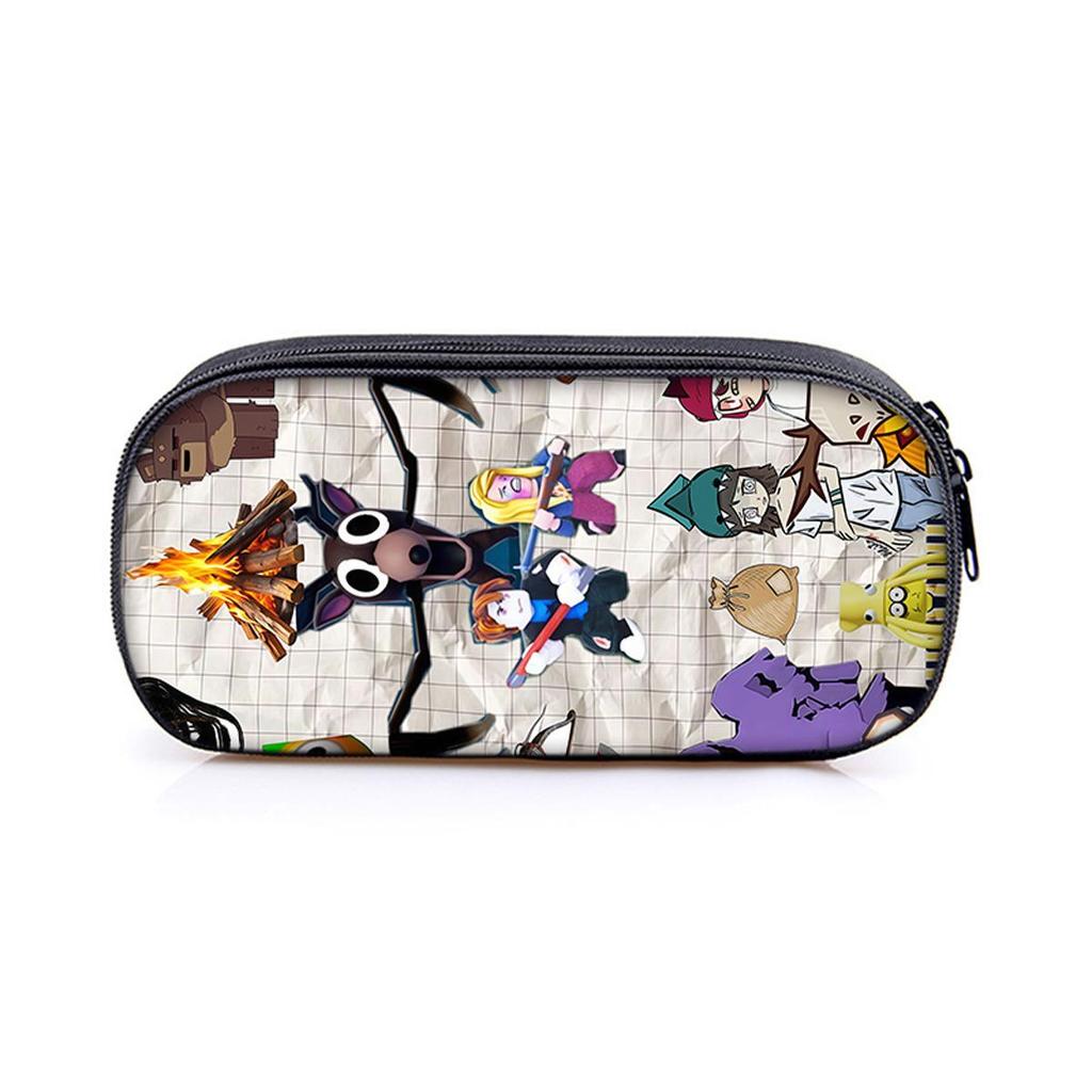 99 Days In the Forest: Roblox-Themed Pencil Case for Students