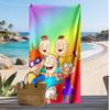 rugrats Printed Quick Dry Beach Towel Super Absorbent Soft Lightweight Bath Towel for Pool Summer Travel