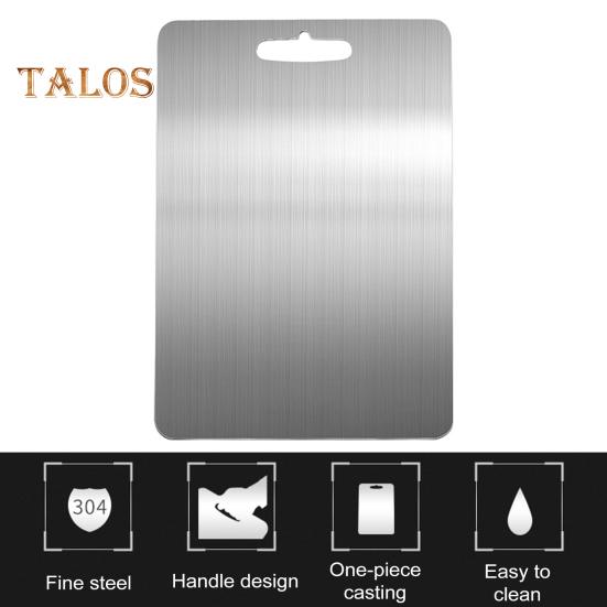 Stainless Steel Cutting Board Heavy Duty Chopping Board Non-Slip Design Easy To Clean Surface Scratch-Resistant Various Sizes Available Kitchen