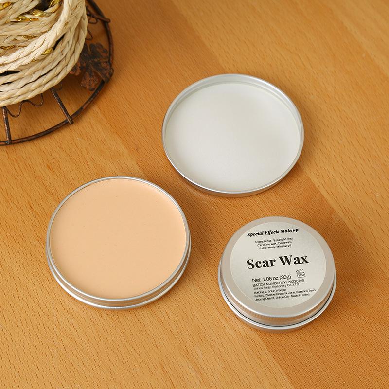 Cera de Piel Falsa de Halloween Transfronteriza y Sangre de Vampiro para Atrezzo de Maquillaje