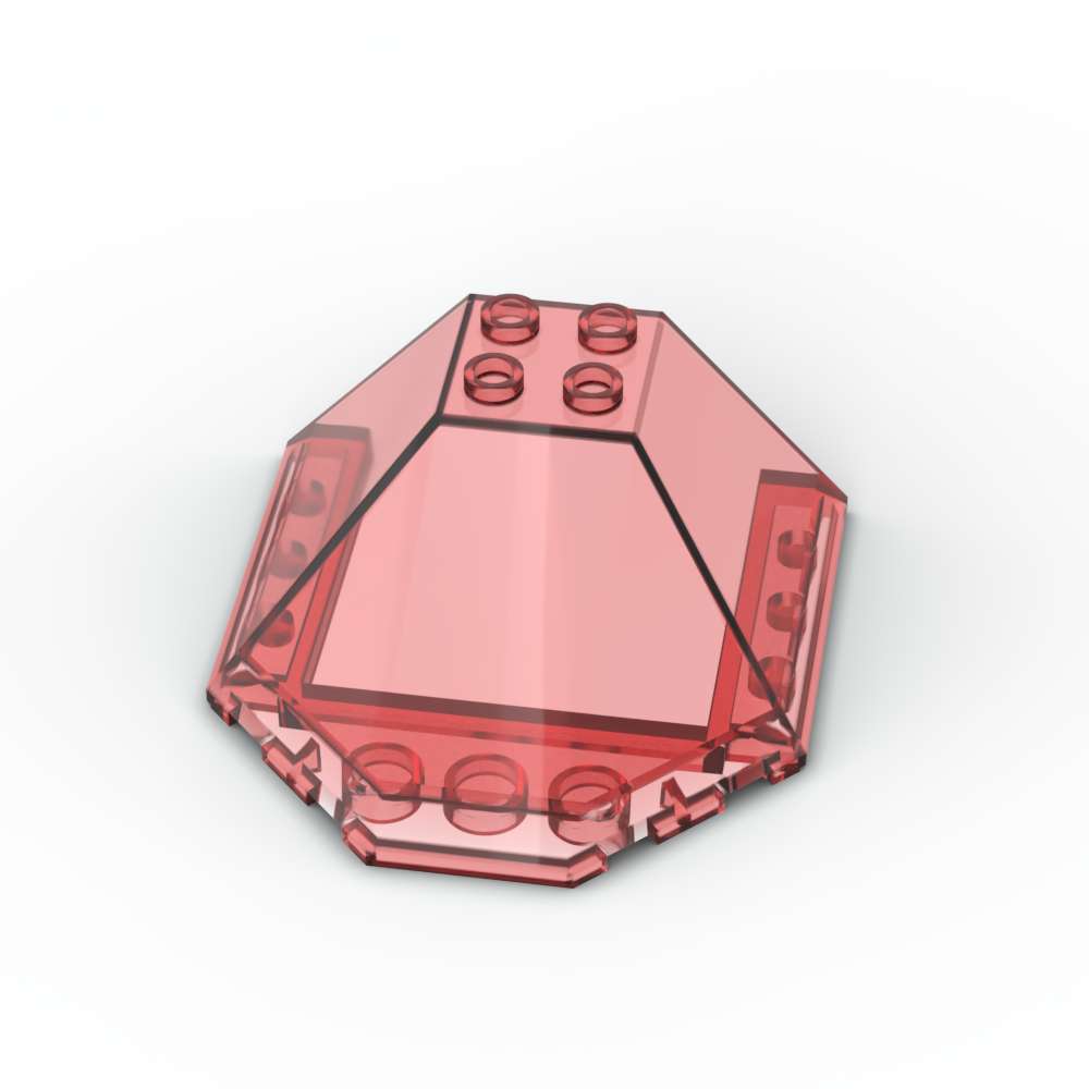 MOC 1PCS 87606 Windscreen 6x6x2 Canopy Building Blocks Kit Cockpit Window 35331 Brick Particle Educational Toys Children Gifts