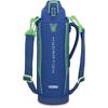 Thermos Water Bottle Vacuum Insulated Sports Bottle 1.5L Blue Green Cold Storage Only FHT-1502F BLGR