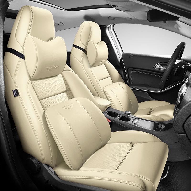 Genuine Leather Full Coverage Seat Cover for Buick Regal, Envision, LaCrosse, Encore, Excelle