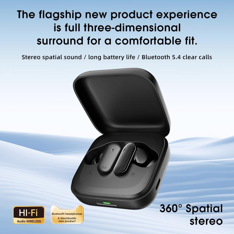 NEW Wireless In-ear Earbuds Surround Sound Earphones Bluetooth Headset Touch Control Gamer Handphones In HD Mic Noise Reduction