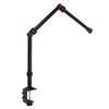 Camera Arm Clamp Mount Stand with 1 4in Screw Adjustable Articulating Arm Universal for Webcam Projector Phone