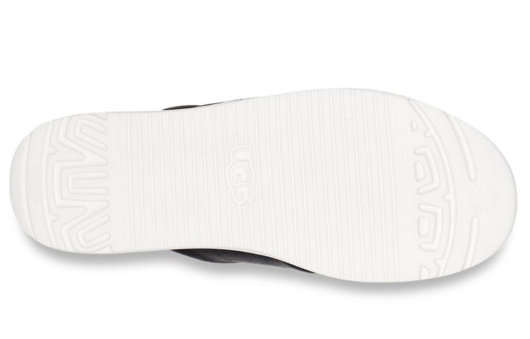 UGG Rubber Sole Slide Slippers Women's Black 1128635-BLLE