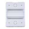 2-4way Indoor Distribution Box Circuit Breaker MCB ABS Junction Box