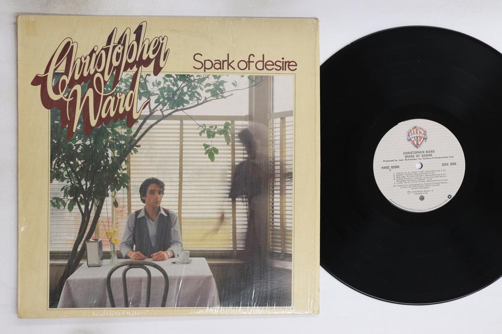 LP Record CHRISTOPHER WARD  Spark Of Desire KWSC92000 WARNER BROS. 1978 Canada Rock Used