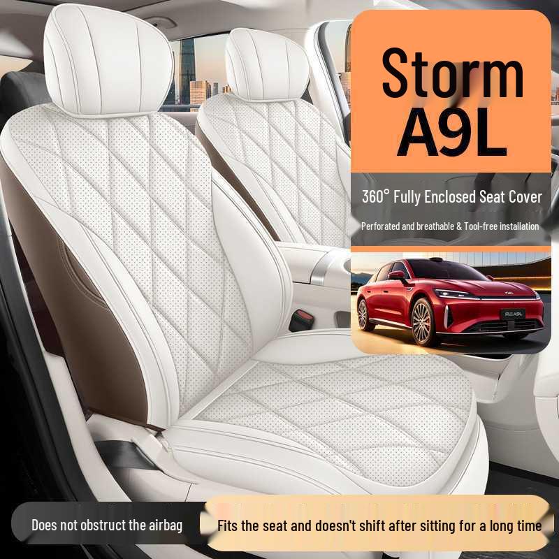 2025 Fengyun A9L Vehicle-Specific Perforated Leather Seat Covers with Ultra-Long Battery Life