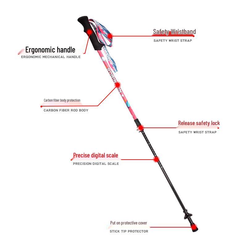 Brangdy Kids Carbon Fiber Hiking Pole