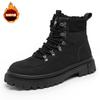Winter Cotton Shoes High-top New Velvet Warm Outdoor Shoes Men's Versatile Martin Boots Men's Shoes